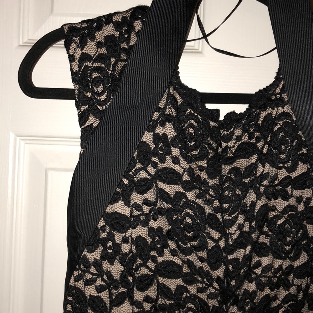 BLACK R&M RICHARDS GOWN - Picture 6 of 8